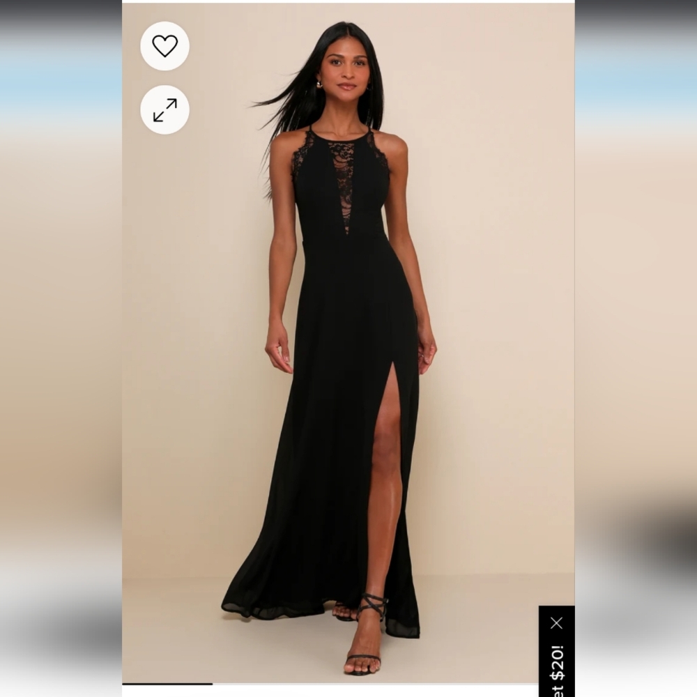 LuLus Medium Black dress